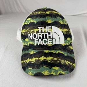The North Face Men's Size OS Multicolor Camo Print Mesh Snapback Trucker Hat